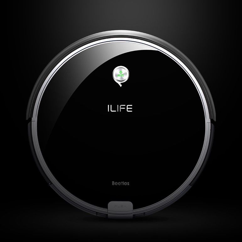 ilife robot aspirador negro