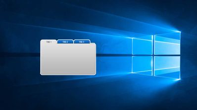 windows 10 pestañas