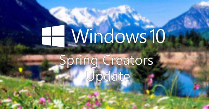 windows 10 spring creators update