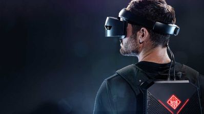 HP mochila VR realidad virtual
