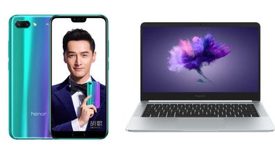 honor 10 y magicbook