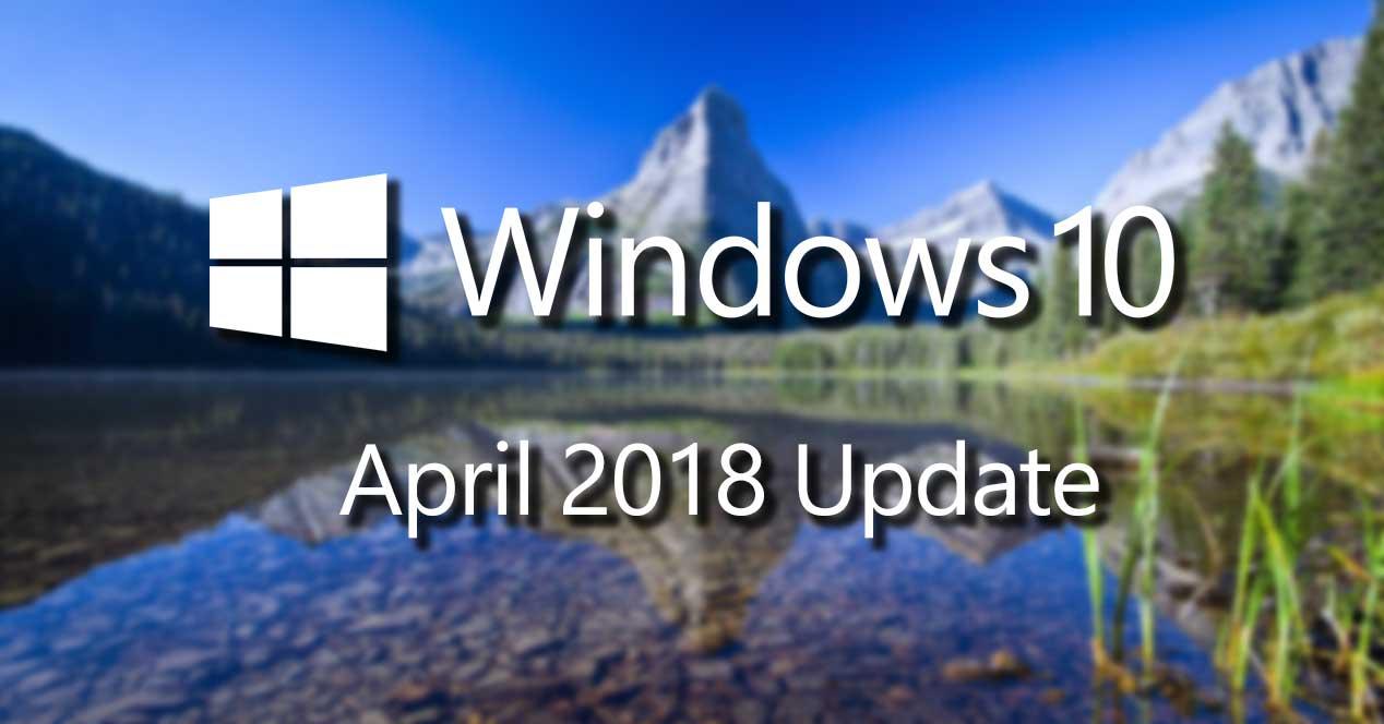 windows 10 april 2018 update