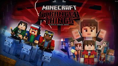 netflix juegos streaming stranger things minecraft