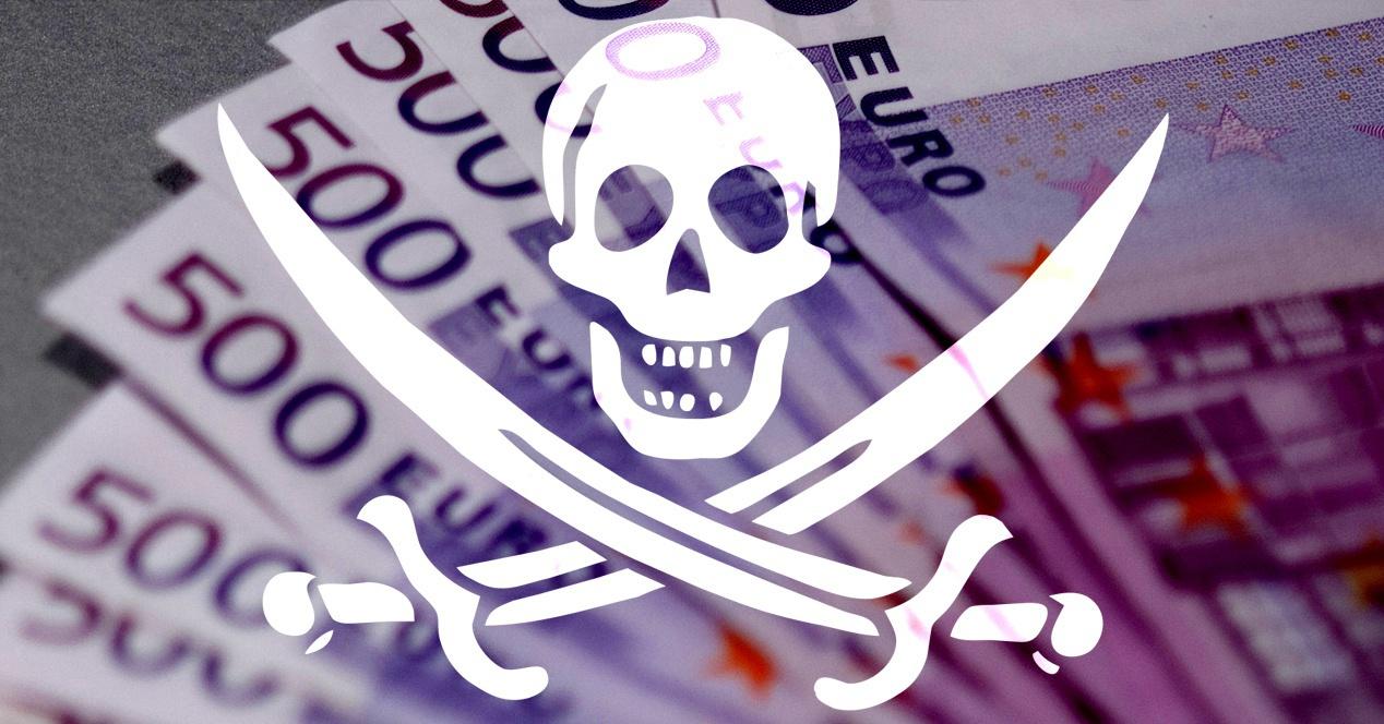 Dinero piratería