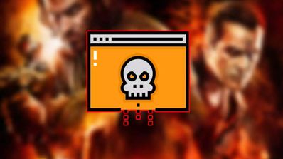 imagen de un juego con fondo naranja