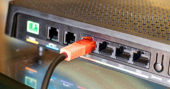 router fibra ethernet