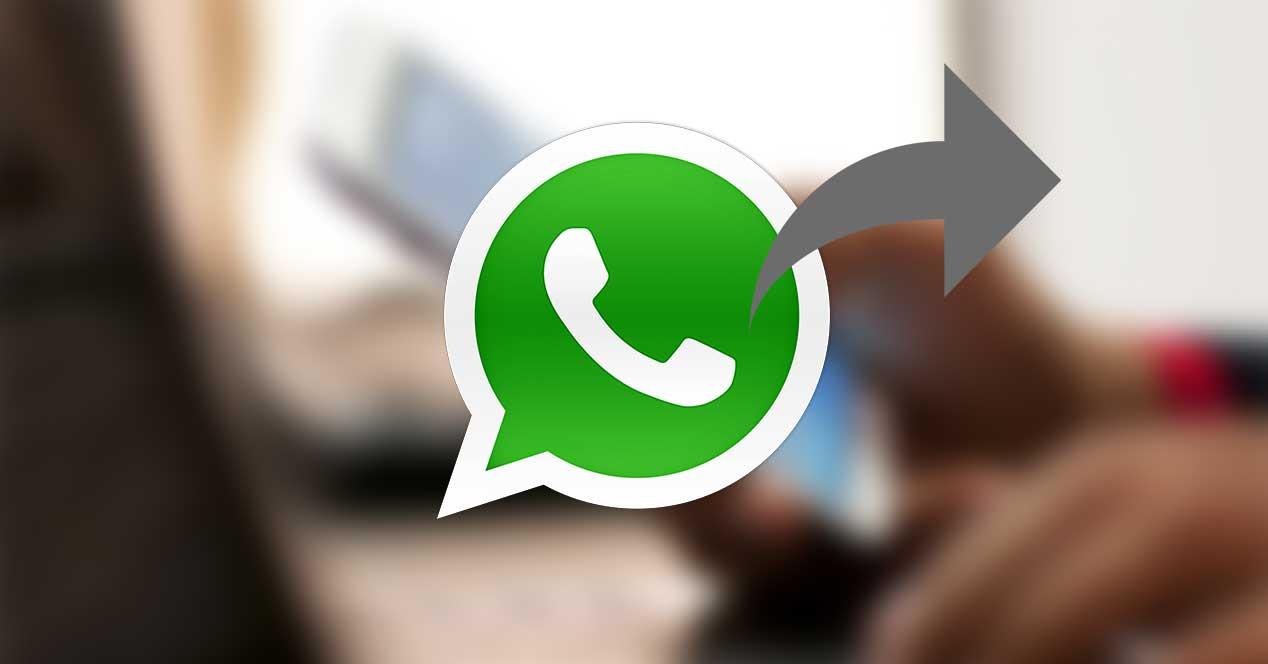 whatsapp reenviar mensajes