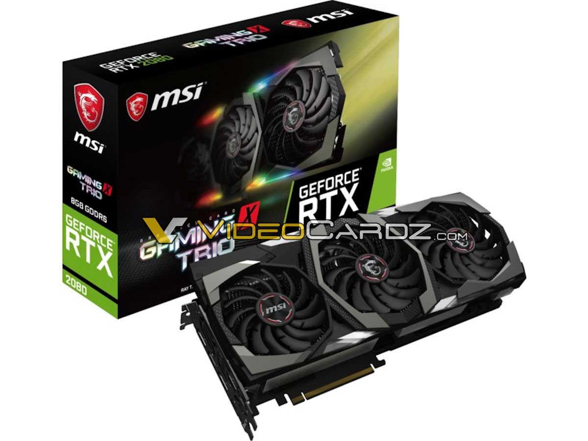 Filtradas las primeras imágenes de NVIDIA GeForce RTX 2080 y 2080 Ti