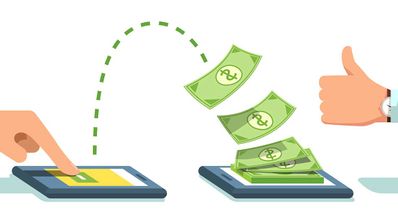 transaccion dinero internet