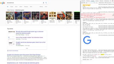 google text adventure