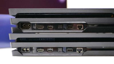 ps4 pro trasera cuh-7200