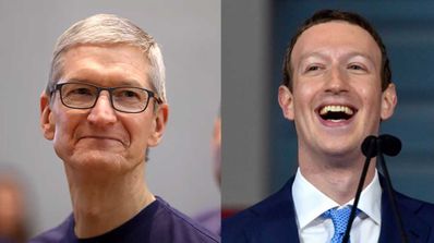 tim cook mark zuckerberg apple facebook