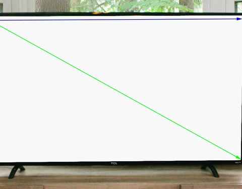 Noroeste Silicio trama Cómo calcular las medidas de un televisor y distancia según las pulgadas