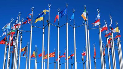 union europea paises banderas