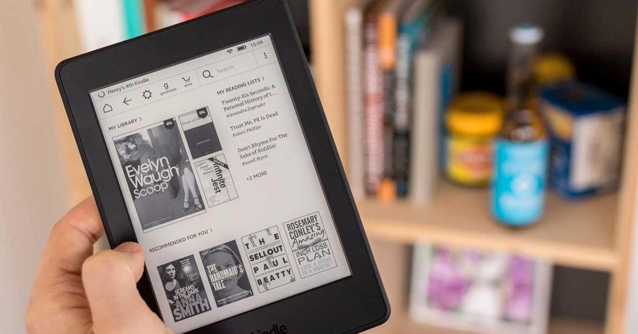 Los lectores de ebooks  Kindle al fin añaden la función más