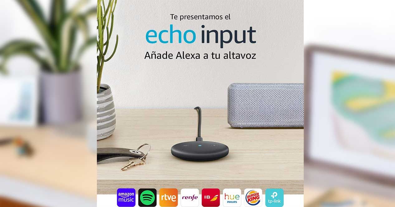Echo Input ya disponible en España: Amazon añade Alexa a tu altavoz