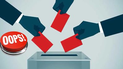 voto erroneo articulo 13 oops