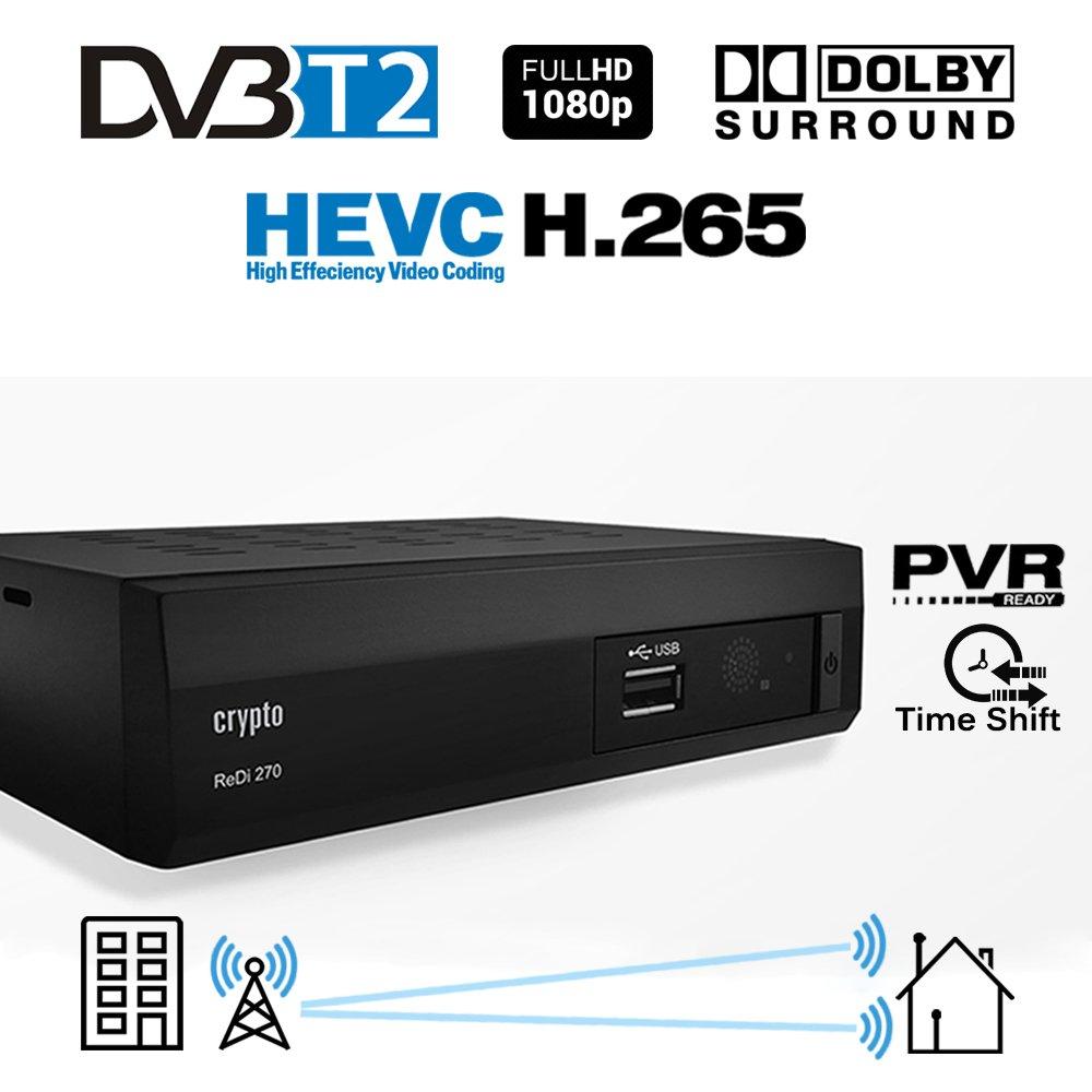 Strom 505 Decodificador HD TDT – / HDMI et Scart/H.264 / H.265