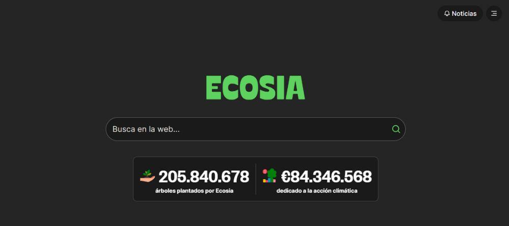 buscador Ecosia