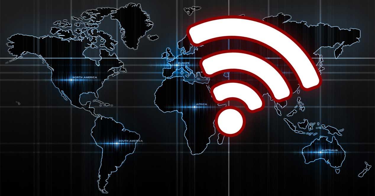 red wifi mundo