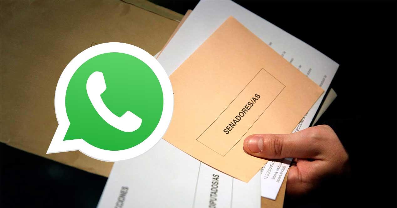 whatsapp elecciones españa