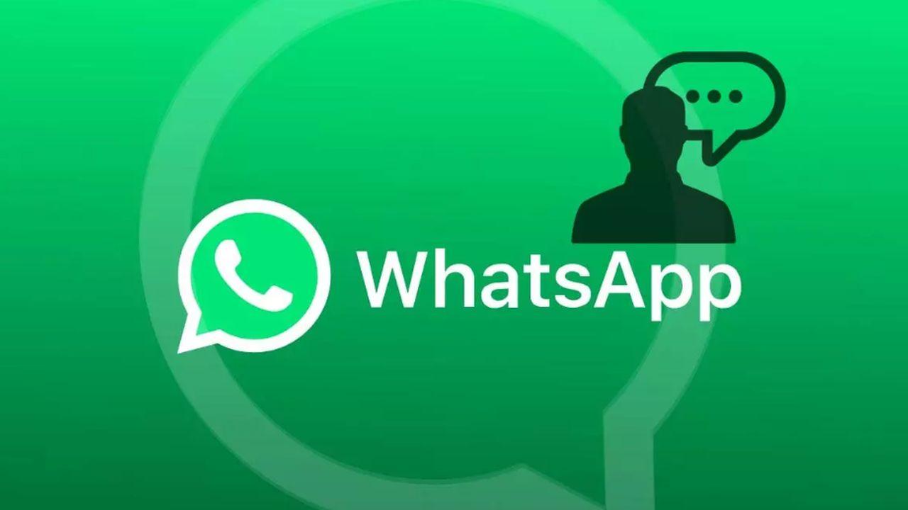Logo de WhatsApp con la función de ocultar contacto