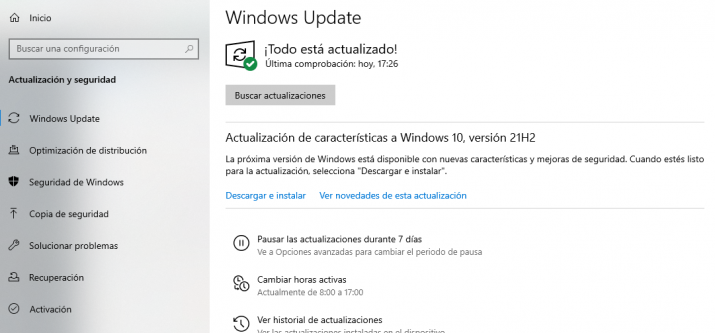 actualizaciones windows update drivers