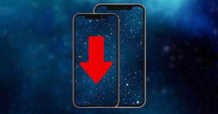 iphone xs ventas caida