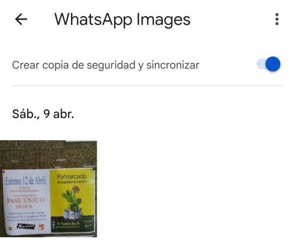 google fotos whatsapp