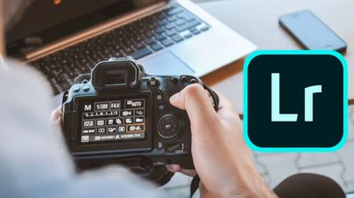 image de lightroom con una cámara