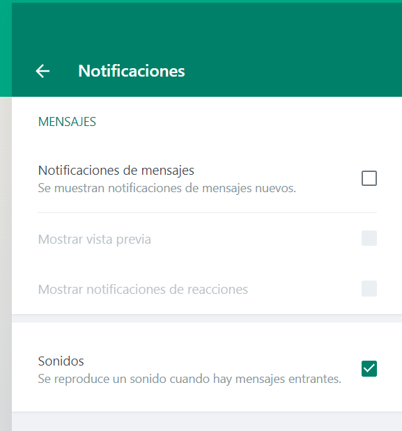 notificaciones whatsapp web