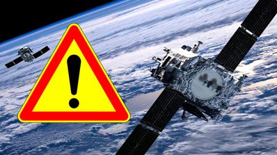 gps satelite caida