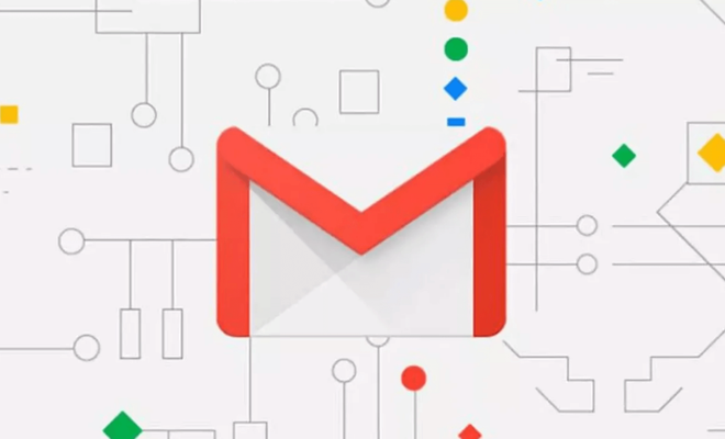 Imagen del logo de Gmail con fondo blanco