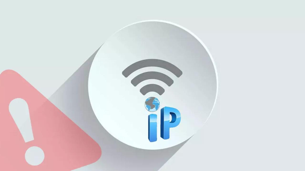 Error de IP no válida en red WiFi.