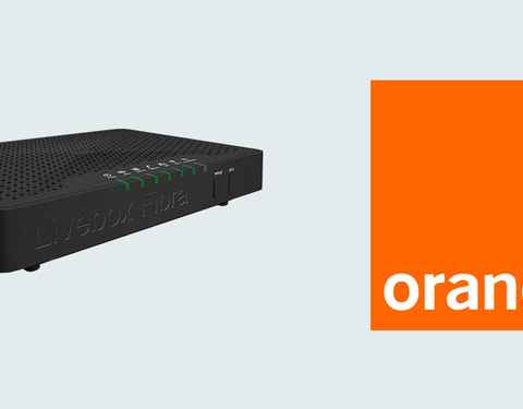 router de fibra óptica instala Orange - router -