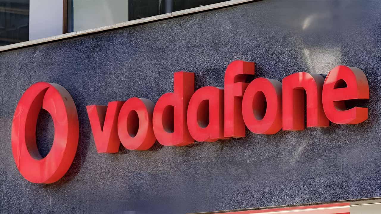 logo de Vodafone en una sede