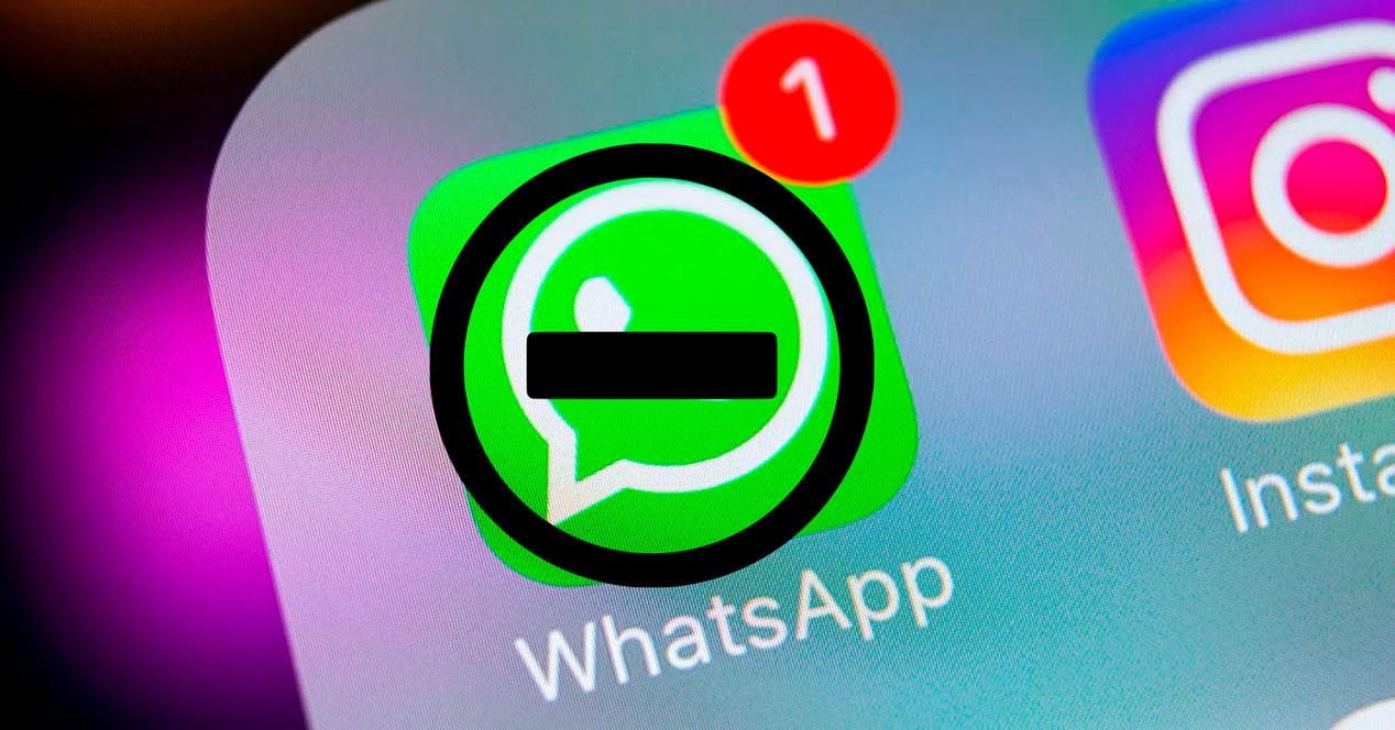 Efectivos negativos del WhatsApp