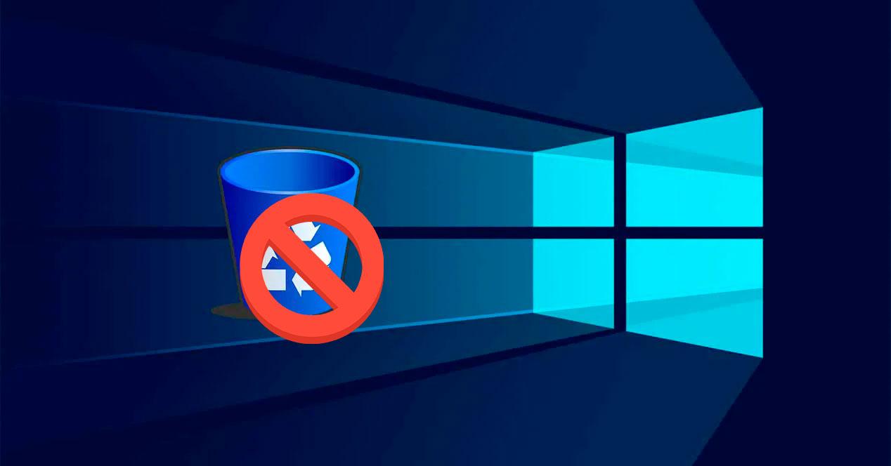 Eliminar la Papelera del escritorio de Windows 10, paso a paso