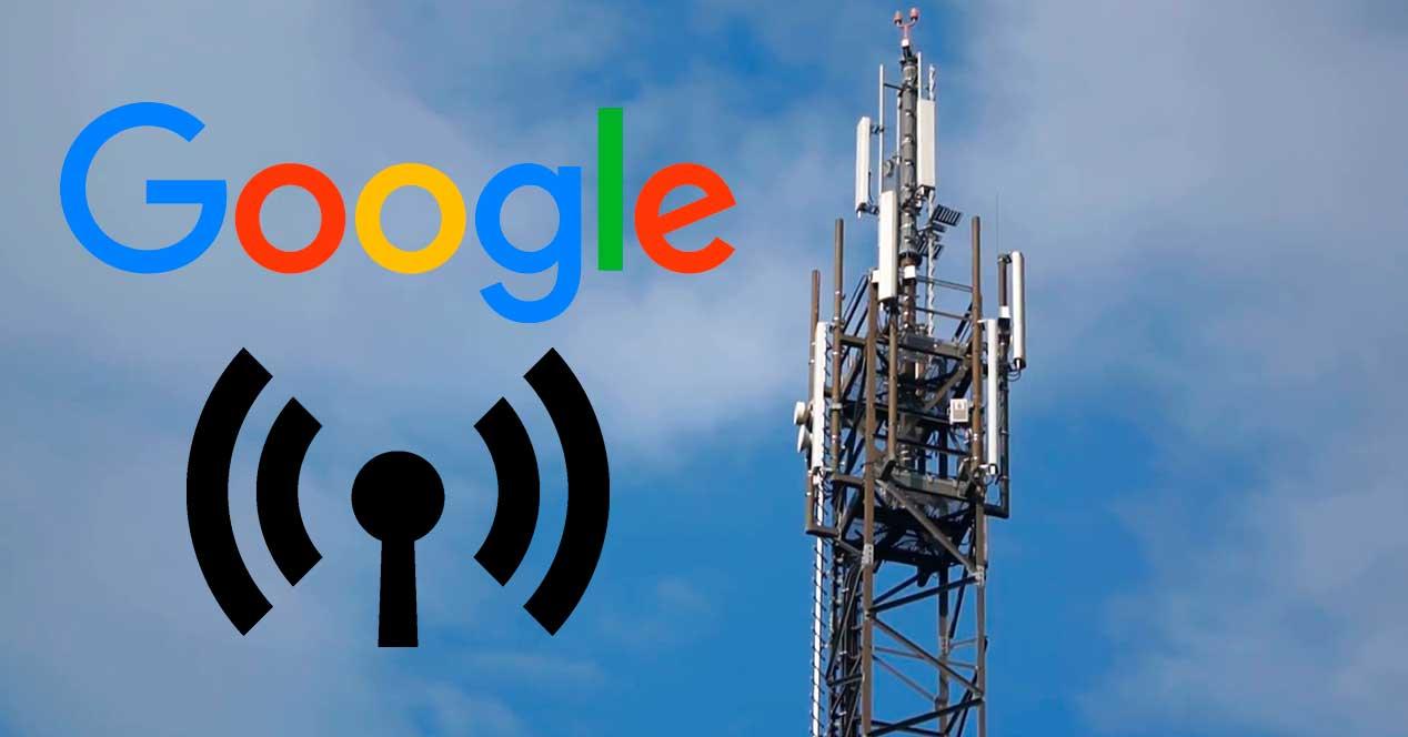 google cobertura antena movil red