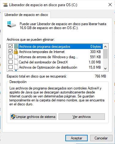 limpiar y espacio en Windows 10 sin formatear