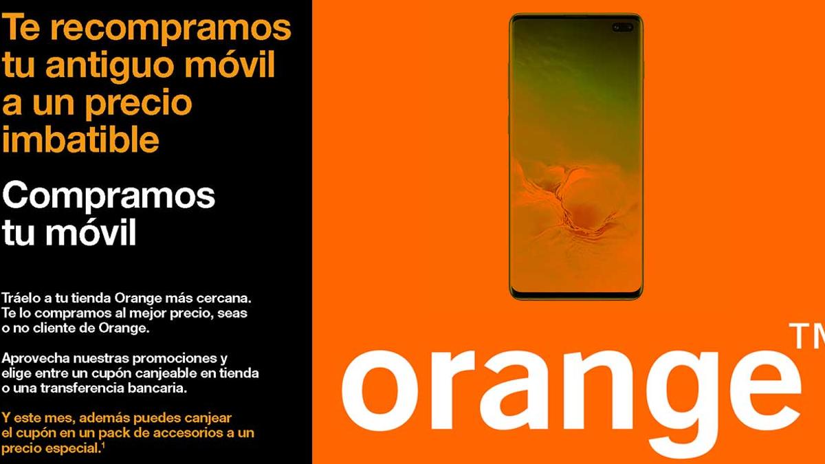 Orange renueva Compramos tu móvil: hasta 150 euros por cualquier móvil