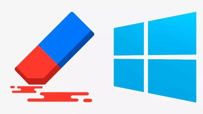 Una goma de borrar metafórica para borrar programas de Windows