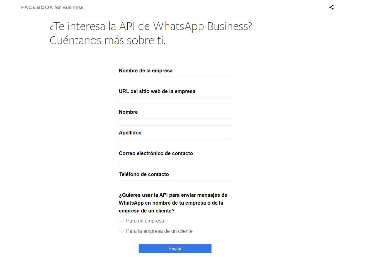 API WhatsApp Business