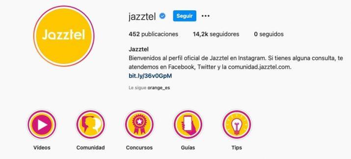 instagram de jazztel