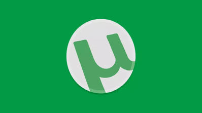 logo de uTorrent programa de descarga