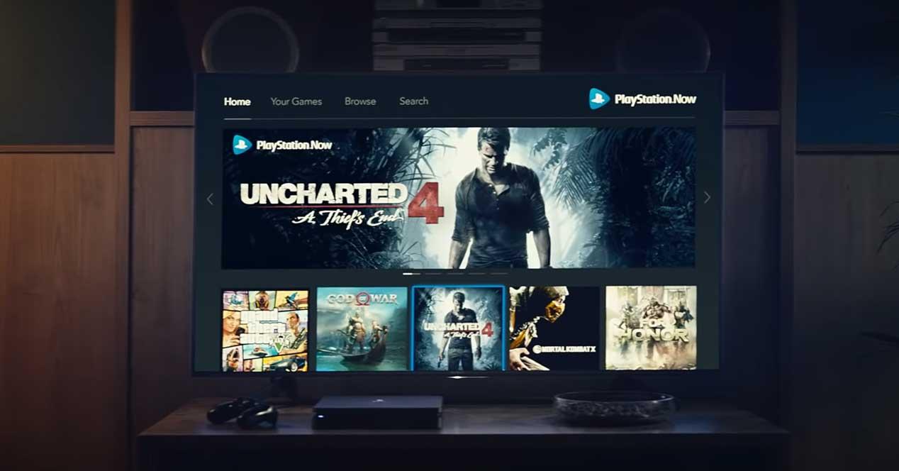 playsation now uncharted god of war ps now
