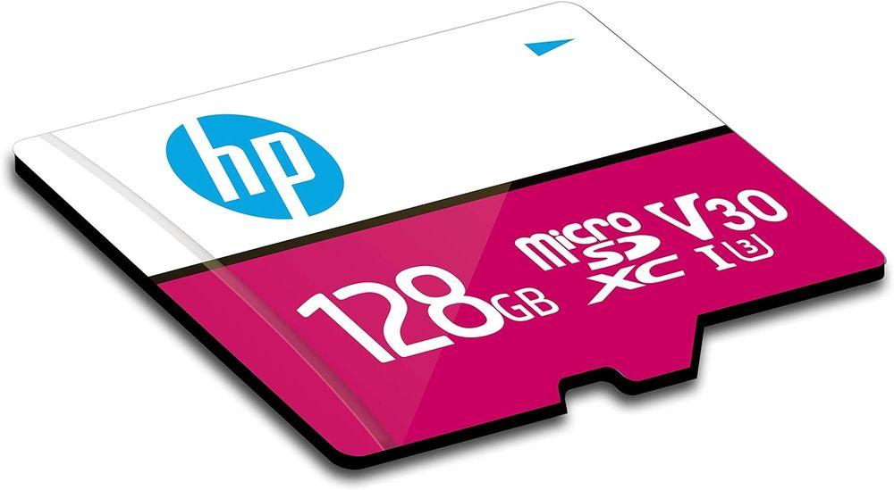 Tarjeta de memoria modelo HP microSDXC 128 GB
