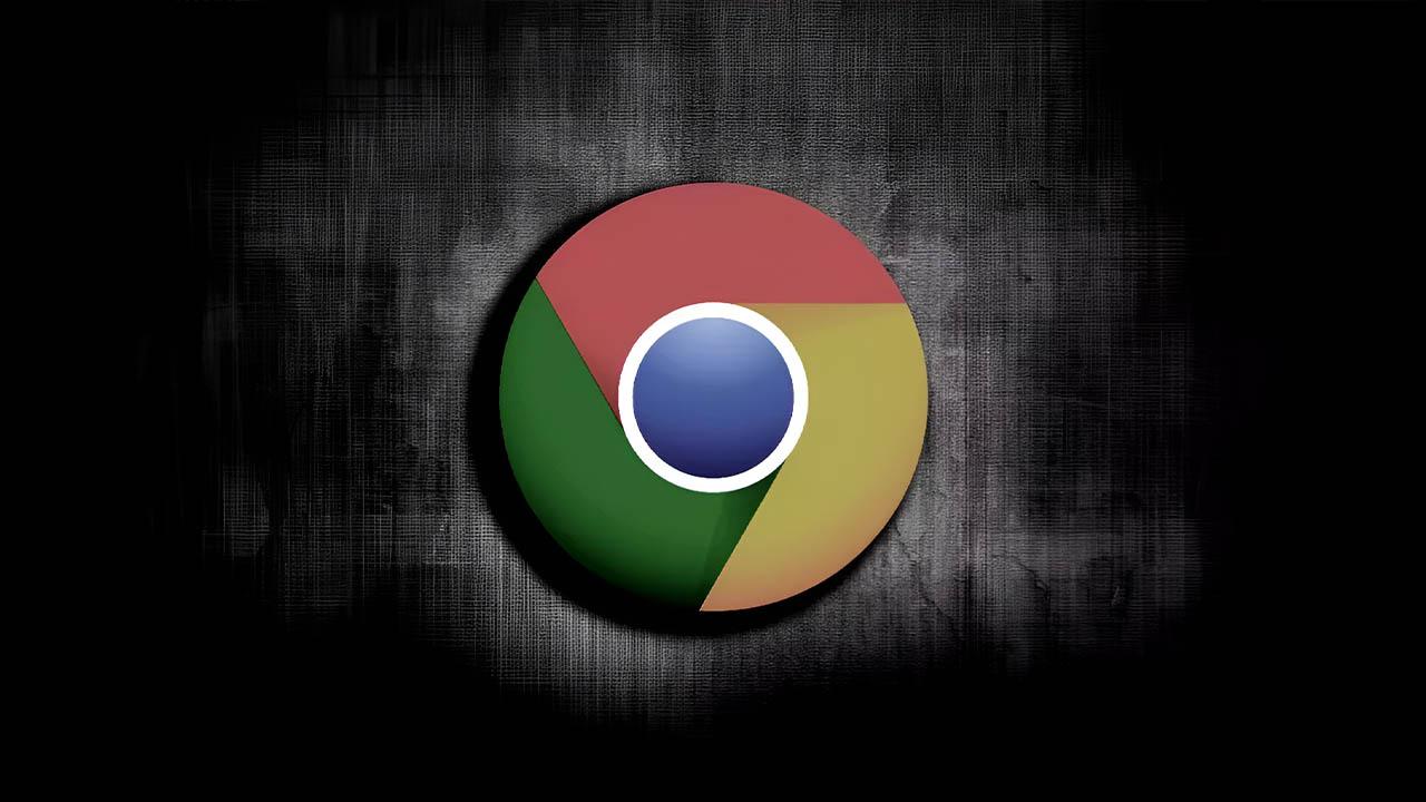 logo Chrome oscuro