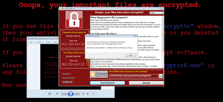 Qué es el ransomware, cómo nos puede infectar y cómo protegernos Wannacry-715x327