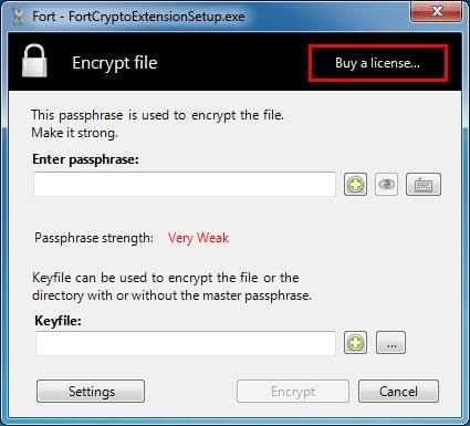 fort file encryption